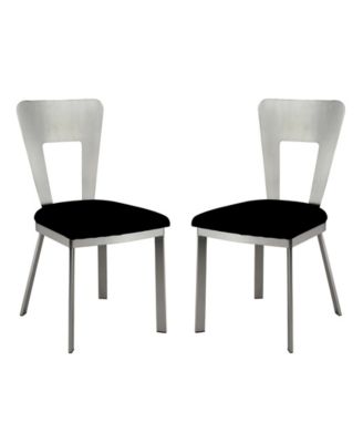 Furniture of America - Genaveve Dining Chair (Set Of 2), Quick Ship