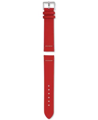 Rado - Captain Cook Red Leather Watch Strap 37mm