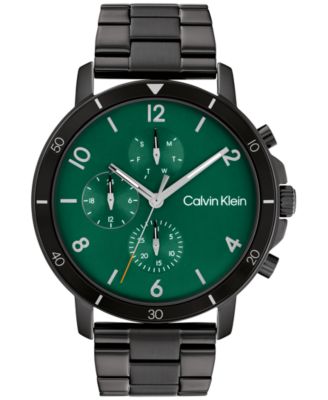 Calvin Klein - Men's Gauge Stainless Steel Bracelet Watch 46mm