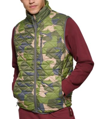 BASS OUTDOOR - Men's Delta Diamond Quilted Packable Puffer Vest