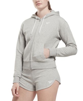 Reebok - French Terry Zip-Front Hoodie