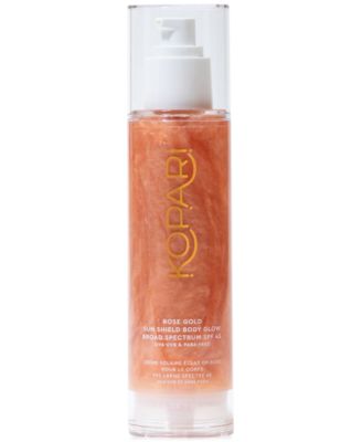 Kopari Beauty - Rose Gold Sun Shield Body Glow SPF 45