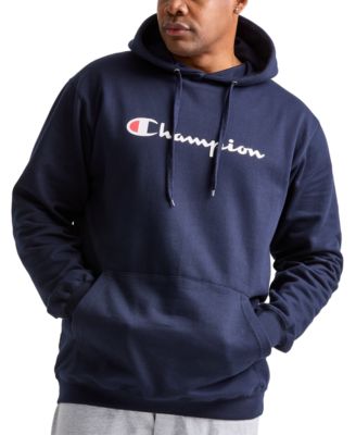 Champion - Men's Big & Tall Powerblend Logo Graphic Fleece Hoodie