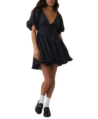 Free People - Women's Perfect Day Cotton Mini Dress