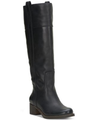 Lucky Brand - Women's Hybiscus Pull-On Wide-Calf Riding Boots