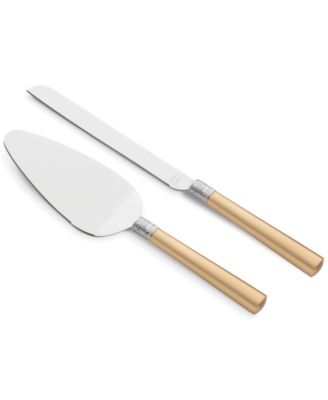 Vera Wang Wedgwood - With Love Gold Cake Knife and Server