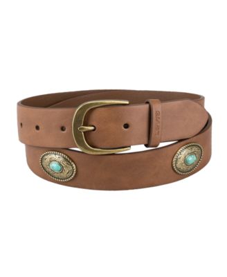 Levi's - Women's Western Turquoise Concho Embellished Belt