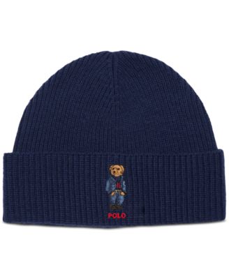 Polo Ralph Lauren - Men's Embroidered Bear Cuff Hat