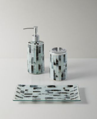 Décor Studio - Norway Mosaic 3-Pc. Bath Accessory Set