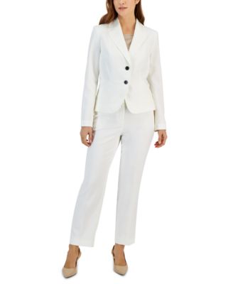 Le Suit - Women's Single-Button Blazer & Pants Suit