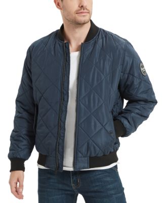 Hawke & Co. - Men's Diamond Quilted Bomber Jacket