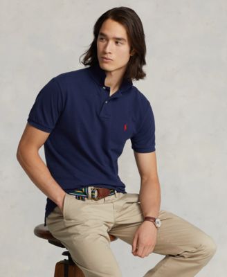 Polo Ralph Lauren - Custom Slim-Fit Mesh Polo Shirt