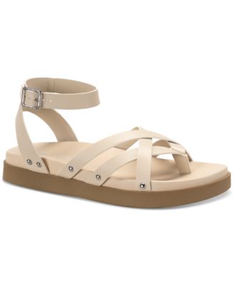 Sun + Stone - Finchh Ankle-Strap Footbed Sandals