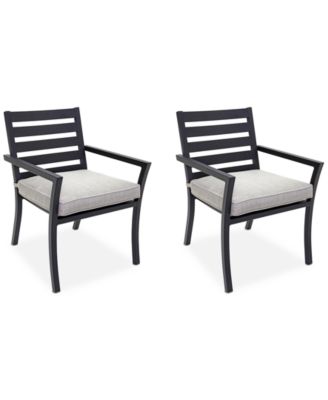 Agio - Astaire Outdoor 2-pc Dining Chair Bundle Set