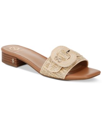 Sam and Libby - Kandie Buckled Slip-On Slide Sandals