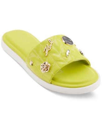 KARL LAGERFELD PARIS - Carenza Flat Slide Sandals