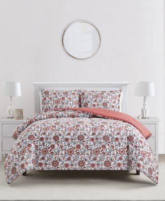 Sunham - Monica 3-Pc. Comforter Set