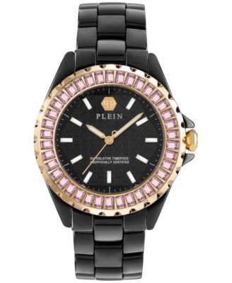 Philipp Plein - Women's Heaven Black Ceramic Bracelet Watch 38mm