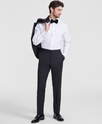 Hugo Boss - Men's Modern-Fit Super Flex Stretch Tuxedo Pants