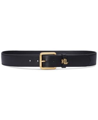 Lauren Ralph Lauren - Women's Logo-Keeper Leather Belt