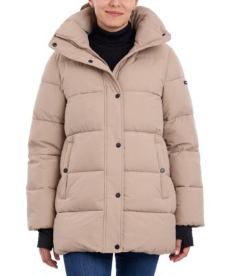 BCBGMAXAZRIA - Women's Hooded Puffer Coat
