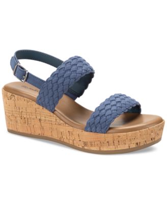 Style & Co - Madenaa Woven Platform Wedge Sandals