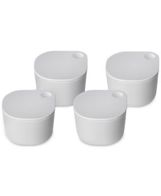 Caraway - 4-Pc. Dot Glass Nonstick Ramekins & Lids Set
