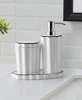 Lavender and Sage - 3-Pc. Bathroom Accessory Set