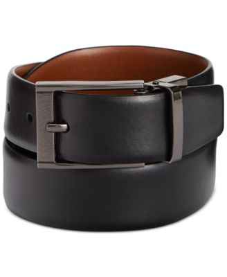 Perry Ellis Portfolio - Reversible Feather Edge Soft Touch Belt