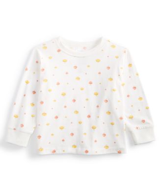 First Impressions - Baby Boys Mushroom Printed Long-Sleeve T-Shirt