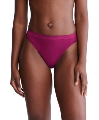 Calvin Klein - Women's Bonded Flex Mid-Rise Thong Underwear