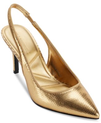 KARL LAGERFELD PARIS - Women's Rosalyn Pointed-Toe Slingback Pumps