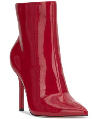 Jessica Simpson - Women's Lyren Patent Pointed-Toe Dress Booties