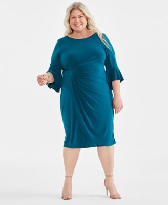 Connected - Plus Size Side-Tab Dress