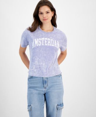 Rebellious One - Juniors' Amsterdam-Graphic T-Shirt