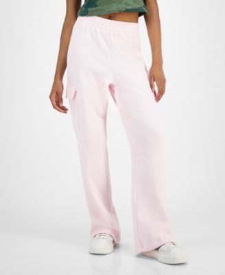 Grayson Threads, The Label - Juniors' High-Rise Wide-Leg Cargo Pants