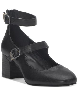 Lucky Brand - Women's Cemli Double-Strap Mary Jane Block-Heel Pumps