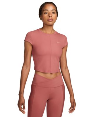 Nike - Women's One Fitted Rib Dri-FIT Cropped Top
