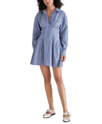 Steve Madden - Women's Aria Striped A-Line Dress