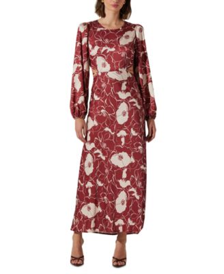 ASTR the Label - Women's Quinn Floral Long-Sleeve Maxi Dress