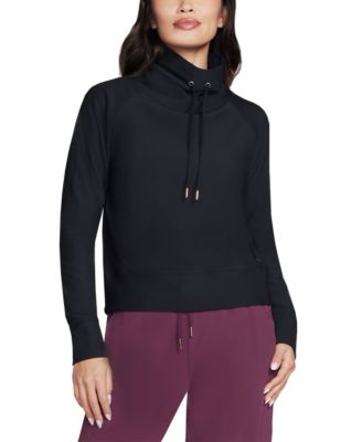 Skechers - Women's Go Luxe Ribbed Mock-Neck Jacket