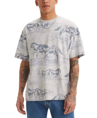Levi's - Men's Red Tab Short Sleeve Crewneck Printed T-Shirt