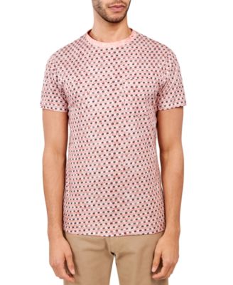 Brooklyn Brigade - Men's Bassett Slim-Fit Floral Pocket T-Shirt