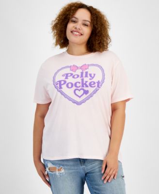 Love Tribe - Trendy Plus Size Polly Pocket Short-Sleeve T-Shirt