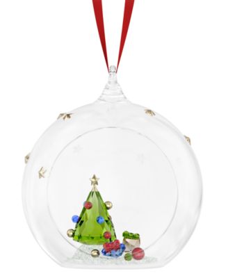 Swarovski - Crystal Tree in Ball Hanging Ornament