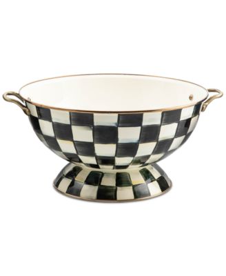 Mackenzie-Childs - Courtly Check Enameled Steel Everything Bowl