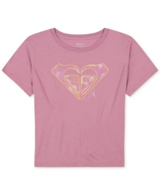 Roxy - Big Girls Cotton Logo Graphic Short-Sleeve T-Shirt