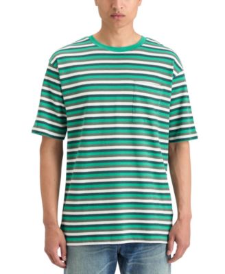 SCOTCH & SODA - Men's Striped Relaxed-Fit Pocket T-Shirt