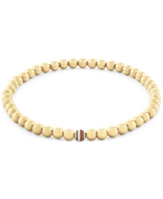 Tommy Hilfiger - Beaded Stainless Steel Stretch Bracelet