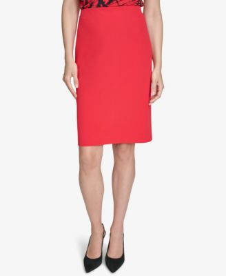 Halston - Women's Front-Dart Pencil Skirt